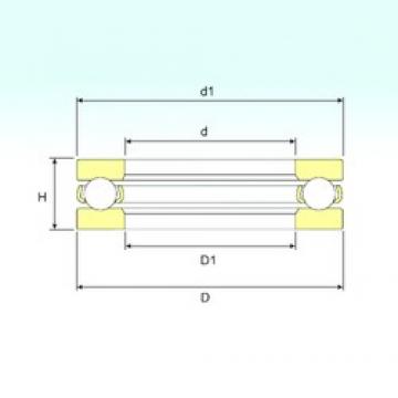 ISB 51152 M Thrust Ball Bearings