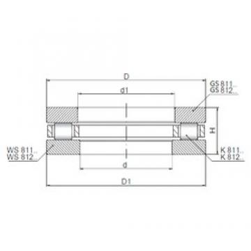 ISO 81238 Thrust Roller Bearings