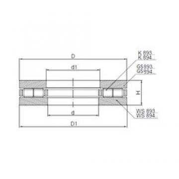 ISO 89311 Thrust Roller Bearings