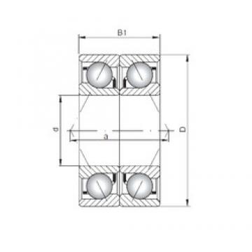 ISO 7036 CDB Angular Contact Ball Bearings