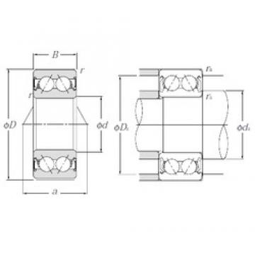 NTN 5208SCLLM Angular Contact Ball Bearings 40 mm x 80 mm x 30,2 mm 