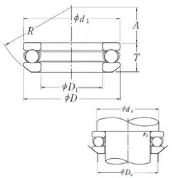 NSK 53432X Thrust Ball Bearings