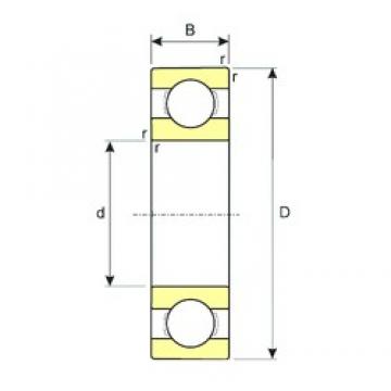 ISB 618/7 Deep Groove Ball Bearings 7 mm x 14 mm x 3,5 mm 