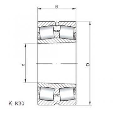 ISO 23976 KW33 Spherical Roller Bearings 380 mm x 520 mm x 106 mm 