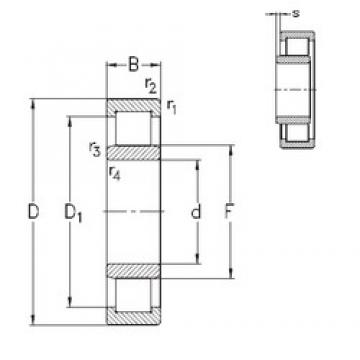 NKE NU1030-E-MPA Cylindrical Roller Bearings 150 mm x 225 mm x 35 mm 