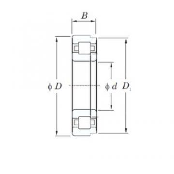 KOYO NUP2222R Cylindrical Roller Bearings 110 mm x 200 mm x 53 mm 