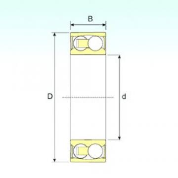 ISB 2211-2RSTN9 Self-Aligning Ball Bearings 55 mm x 100 mm x 25 mm 