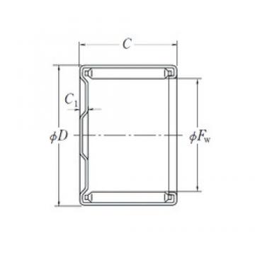 NSK MF-2826 Needle Roller Bearings