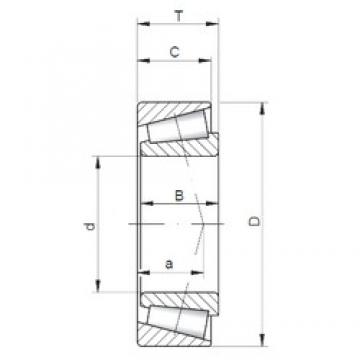 Loyal 32324 A Tapered Roller Bearings 120 mm x 260 mm x 86 mm 