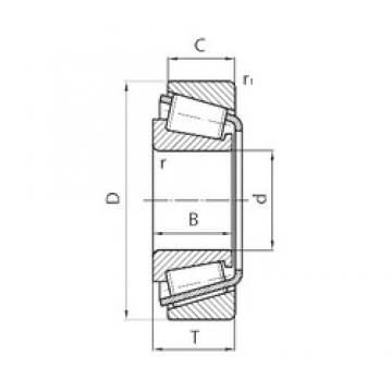 Timken NP428874/NP108329 Tapered Roller Bearings 30,162 mm x 64,292 mm x 21,433 mm 