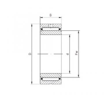 ISO NA4972 Needle Roller Bearings 360 mm x 480 mm x 118 mm 