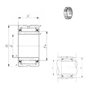 IKO TAFI 456225 Needle Roller Bearings 45 mm x 62 mm x 25 mm 