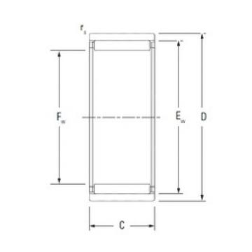 KOYO RNAO50X62X20 Needle Roller Bearings