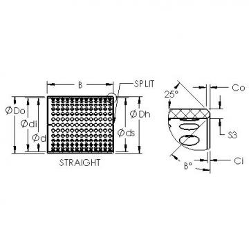 AST ASTT90 1410 Plain Bearings