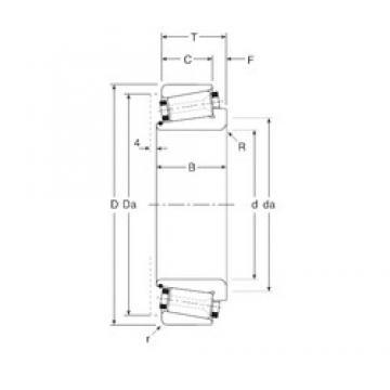 Gamet 123073X/123123X Tapered Roller Bearings 73,025 mm x 123,825 mm x 29 mm 