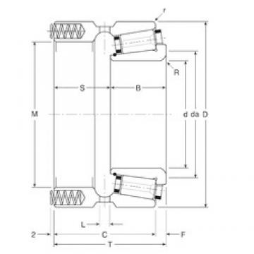 Gamet 141101X/141165XP Tapered Roller Bearings 101,6 mm x 165,1 mm x 39,5 mm 