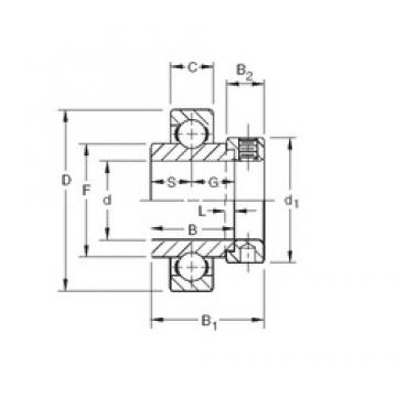 Timken SMN200K Deep Groove Ball Bearings 50,8 mm x 120 mm x 55,56 mm 