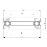 ISO 51205 Thrust Ball Bearings