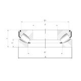 ISO 29412 M Thrust Roller Bearings