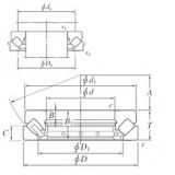 KOYO 29388R Thrust Roller Bearings 440 mm x 680 mm x 49 mm 