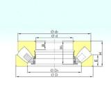 ISB 293/630 M Thrust Roller Bearings 630 mm x 950 mm x 68 mm 