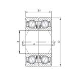 ISO 7036 CDB Angular Contact Ball Bearings