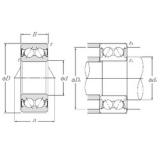 NTN 5208SCLLM Angular Contact Ball Bearings 40 mm x 80 mm x 30,2 mm 