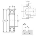 NTN 6928N Deep Groove Ball Bearings 140 mm x 190 mm x 24 mm 