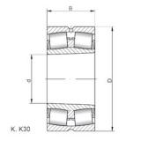 ISO 24026 K30W33 Spherical Roller Bearings 130 mm x 200 mm x 69 mm 