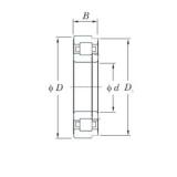 KOYO NUP1016 Cylindrical Roller Bearings 80 mm x 125 mm x 22 mm 