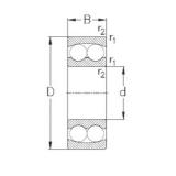 NKE 1205 Self-Aligning Ball Bearings 25 mm x 52 mm x 15 mm 