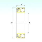 ISB 2303-2RSTN9 Self-Aligning Ball Bearings 17 mm x 47 mm x 19 mm 