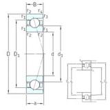 SNFA SEA60 7CE3 Angular Contact Ball Bearings 60 mm x 78 mm x 10 mm 