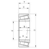 ISO M252330/10 Tapered Roller Bearings 234,95 mm x 381 mm x 74,612 mm 