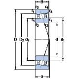 SKF 71914 ACB/P4A Angular Contact Ball Bearings 70 mm x 100 mm x 16 mm 