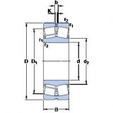 SKF 22320 E Spherical Roller Bearings 100 mm x 215 mm x 73 mm 