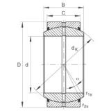 INA GE200-DO-2RS Plain Bearings