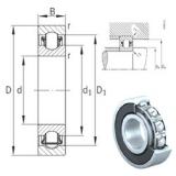 INA BXRE009-2HRS Needle Roller Bearings 45 mm x 75 mm x 16 mm 