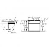 AST AST11 3040 Plain Bearings