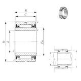 IKO NA 4926UU Needle Roller Bearings 130 mm x 180 mm x 51 mm 