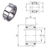 JNS NA4903M Needle Roller Bearings 17 mm x 30 mm x 13 mm 