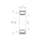 INA F-90308.2 Cylindrical Roller Bearings