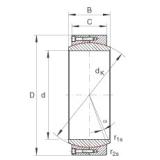 INA GE420-DW Plain Bearings