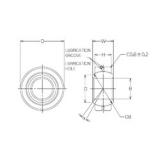 NMB MBG8CR Plain Bearings 8 mm x 19 mm x 8 mm 