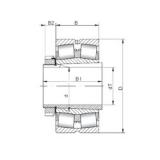 ISO 231/670 KCW33+H31/670 Spherical Roller Bearings 670 mm x 1090 mm x 336 mm 